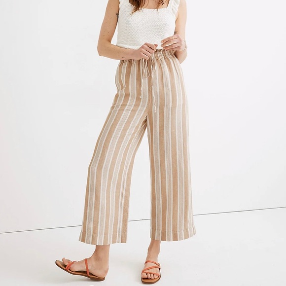 Madewell Pants - Madewell cropped pants medium